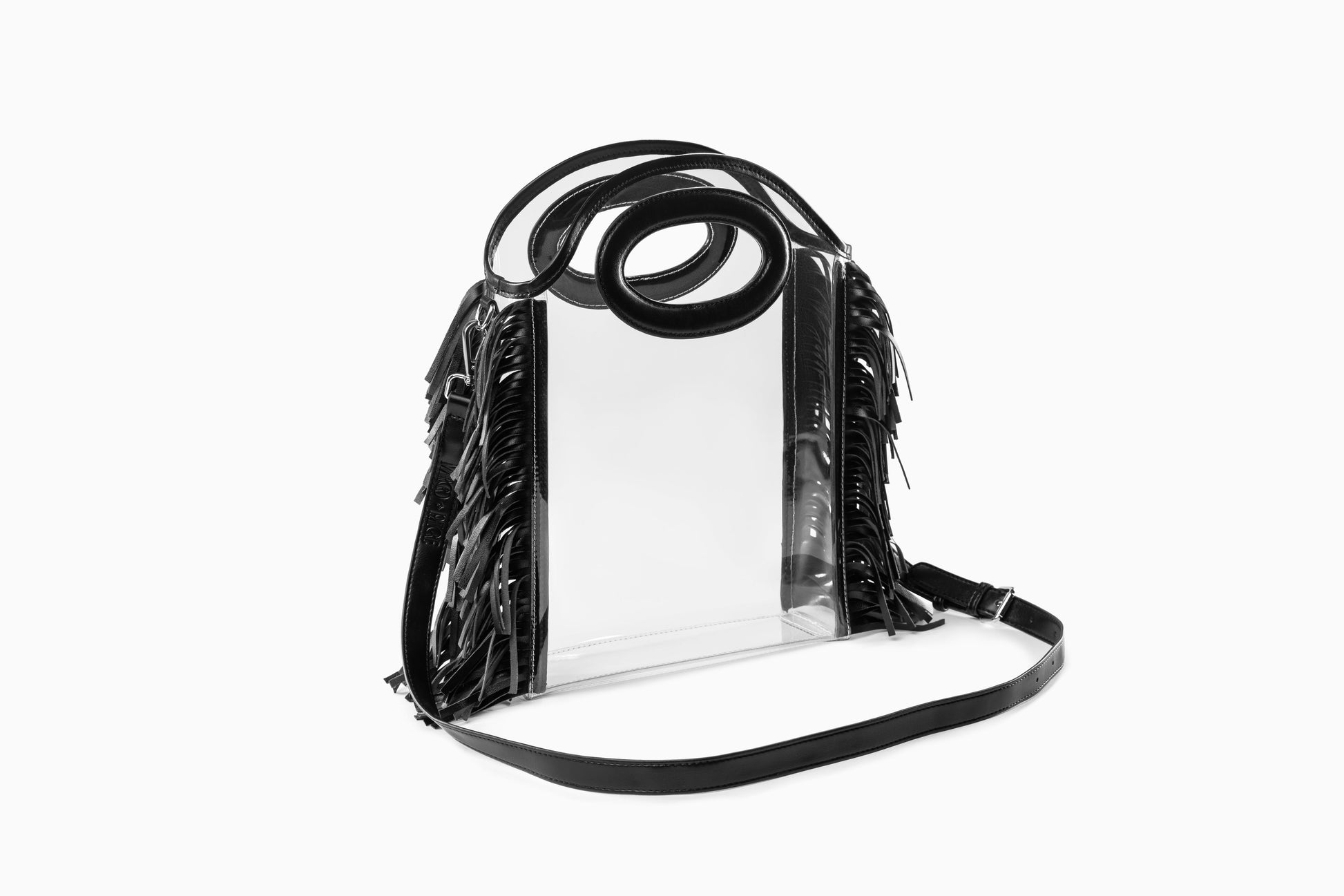 Clear Fringe Tote Bag - Margo Paige