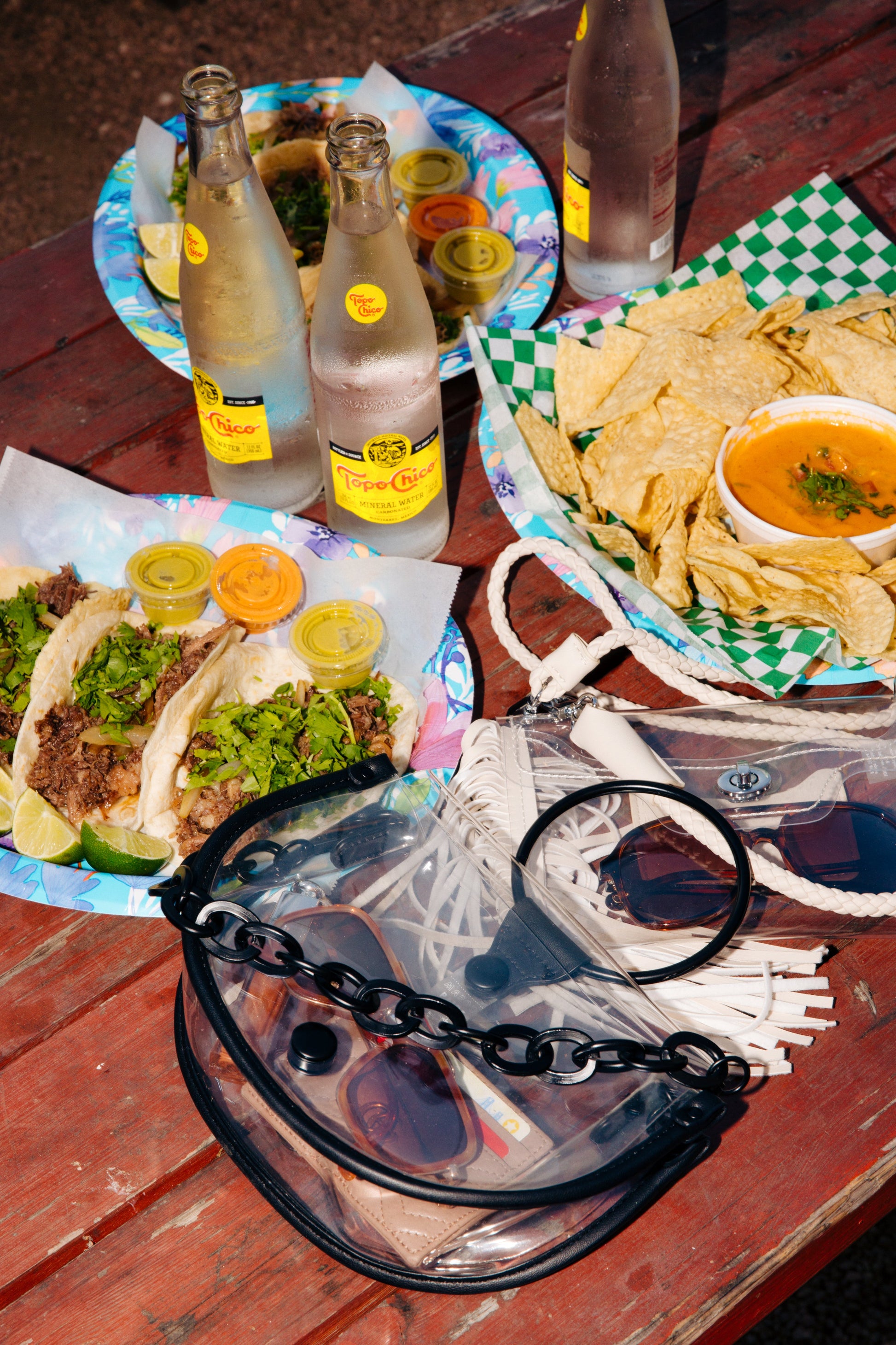 Clear Semi - Circle Crossbody - Margo Paige