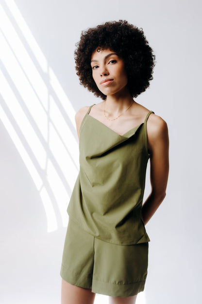 Cowl Neck Cami - Margo Paige