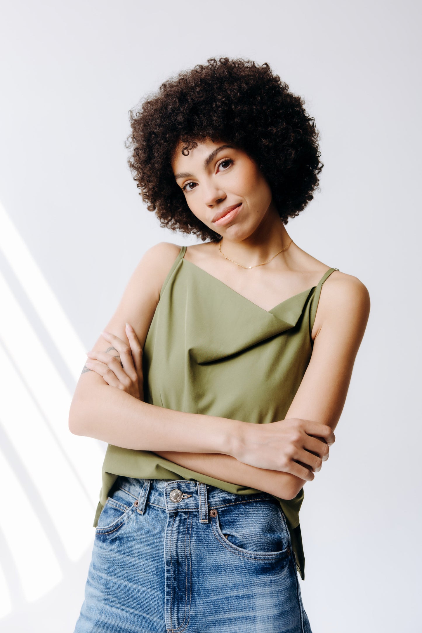 Cowl Neck Cami - Margo Paige