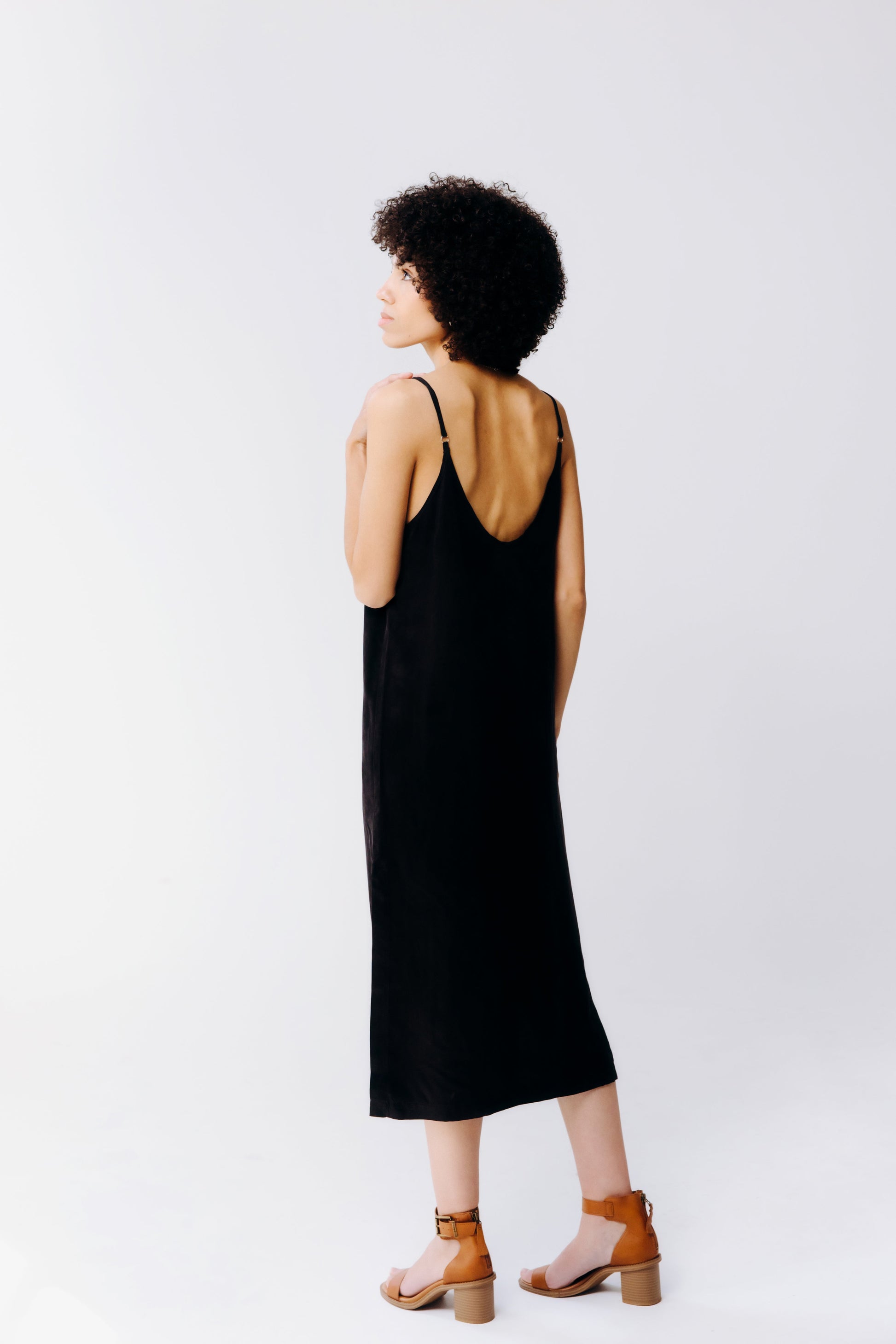 Washable Silk Midi Dress - Margo Paige