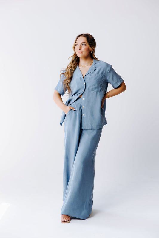 Washable Silk Wide - Leg Pants - Margo Paige