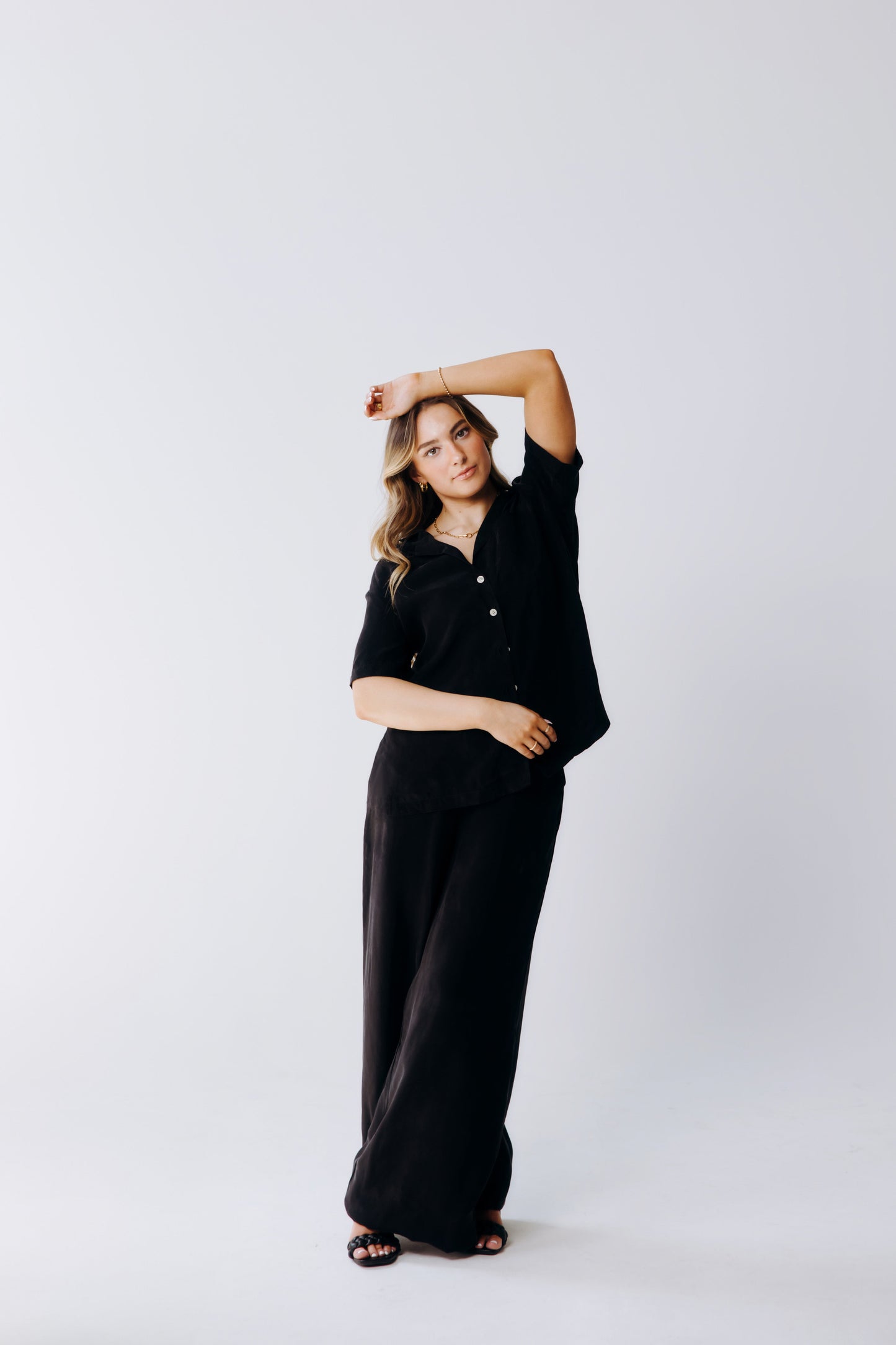 Washable Silk Wide - Leg Pants - Margo Paige