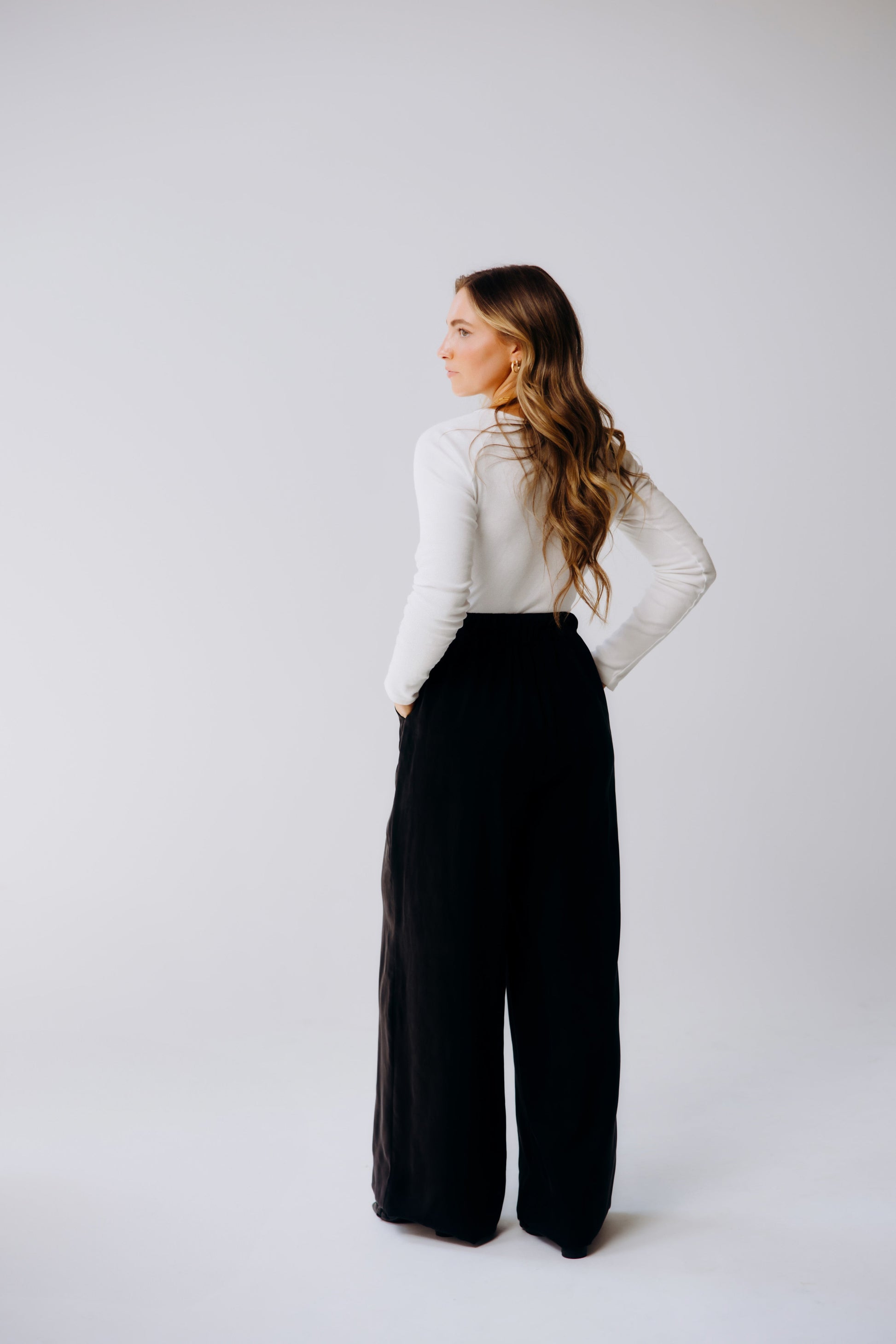 Washable Silk Wide - Leg Pants - Margo Paige
